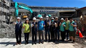 台中市貫通大智路進度報告！已拆完12層樓建築（圖／台中市政府）