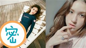 Somi秀出修長「奇蹟腿」。（圖／翻攝自getbarrel IG）