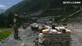 印度軍隊往拉達克移動,中印衝突,印度（圖／AP授權）
