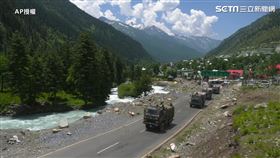 印度軍隊往拉達克移動,中印衝突,印度（圖／AP授權）