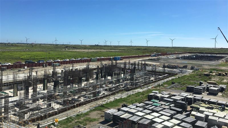 沃旭70億陸上變電站　明年底試營運