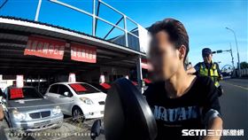 缺錢移工連搶兩超商、搶機車／翻攝畫面