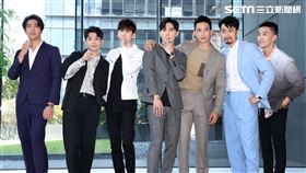 《我的青春沒在怕》唐禹哲、王家梁、孫沁岳、侯彥西、徐謀俊、吳翔震、張雁名（記者邱榮吉攝影）