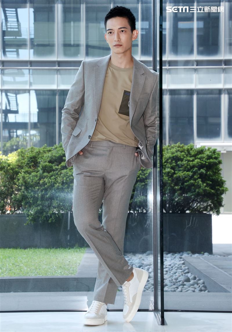 「我的青春沒在怕」演員王家梁。（記者邱榮吉/攝影）