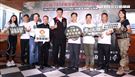 馬祖縣長率幹部熱血沸騰引爆「就是要戰忠義驃悍」軍事障礙越野賽挑戰你的勇氣。（記者邱榮吉/攝影）