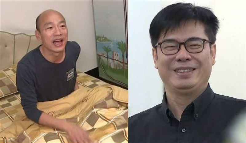 韓國瑜夜宿點！陳其邁返高雄首站選這