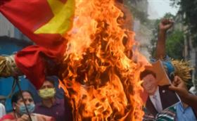 ▲中印衝突。（圖／翻攝自推特）