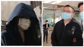 ▲兆豐銀行新店分行石姓女行員與丈夫許姓男子皆遭聲押。夫妻檔被控狂買26間中古屋，自己核貸房貸高達3億元。（圖／記者楊佩琪攝，翻攝畫面）