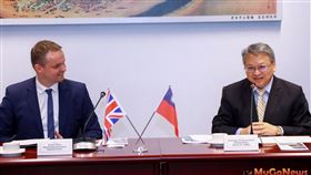 令狐副市長表示-市府與英國在台辦事處合作密切-盼未來推動更多與英國交流與合作事項（圖／台中市政府）