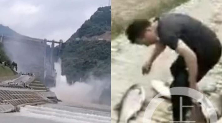 水庫洩洪村民搶撈魚　被水沖走已1死