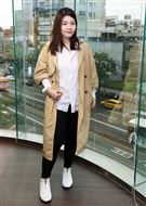 陳侑彤三立新聞網專訪。（記者邱榮吉/攝影）