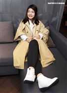 陳侑彤三立新聞網專訪。（記者邱榮吉/攝影）