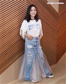 林采欣三立新聞網專訪。（記者邱榮吉/攝影）