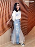 林采欣三立新聞網專訪。（記者邱榮吉/攝影）