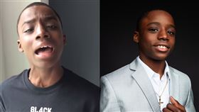 唱歌挺非裔爆紅　華納簽下12歲小弟
美國,種族歧視,George Floyd,非裔,我只想活著,華納唱片,Keedron Bryant
翻攝自推特