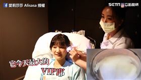 大片耳垢被挖出。（圖／愛莉莎莎 Alisasa臉書授權）