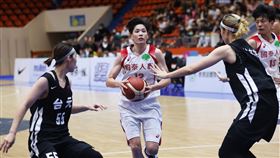 ▲國泰人壽王牌後衛林育庭，19日交手台元紡織攻下全場最高20分。（圖／中華民國籃球協會提供）