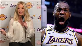 湖人女老闆收恐嚇信　詹皇開嗆不忍了
NBA,洛杉磯湖人,LeBron James,Jeanie Buss,種族歧視
翻攝自IG Jeanie Buss、LeBron James