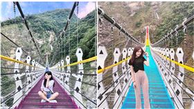 南投雙龍七彩吊橋,IG授權提供