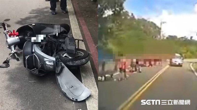 少年工地下班自摔　機車掃一排害6傷