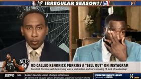 KD怒嗆「反骨仔」　球評前隊友哭了
NBA,奧克拉荷馬雷霆,Kevin Durant,Kendrick Perkins
翻攝自推特