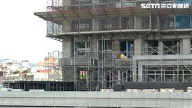 工地,施工,蓋房子。（圖／記者陳韋帆攝影）