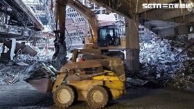 京華城,坍塌,工人受困,台北,翻攝畫面