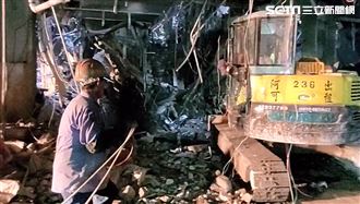 京華城工人確定罹難　家屬認屍崩潰