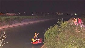 台南,柳營,落水,電動輪椅（圖／翻攝畫面）