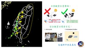 天文奇景「日環食」將在今（21）日下午登場。（組合圖／翻攝自「天氣職人-吳聖宇」臉書粉絲專頁／氣象局提供）