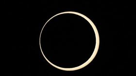 上帝的金戒指,日環食（圖／天文館提供）