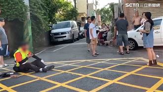 不爽封路就往死裡打！囂張騎士下場曝