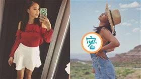 女星歐陽巧瑩外型甜美，擁有玲瓏有緻好身材。（圖／翻攝自歐陽巧瑩臉書）