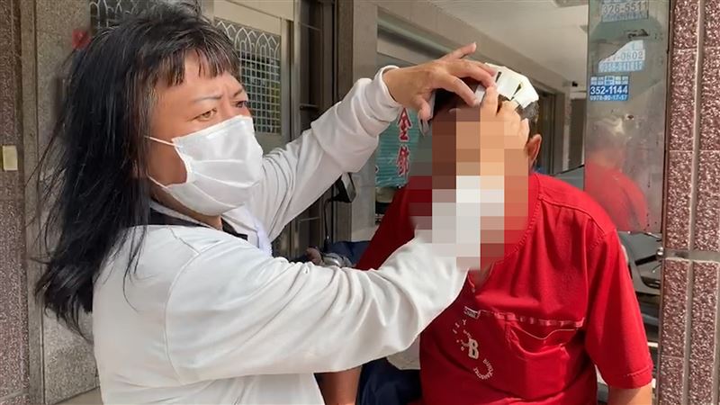 交管工遭磚塊爆頭　妻淚喊盼別再發生