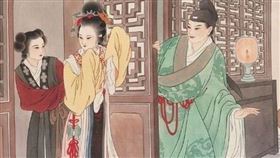 ▲「四十多欲 大勢已去」「五十多情，雞犬不寧」（圖／翻攝自百度百科）
