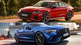 ▲賓士GT63 S對決奧迪RS7 Sportback（圖／翻攝自官網）