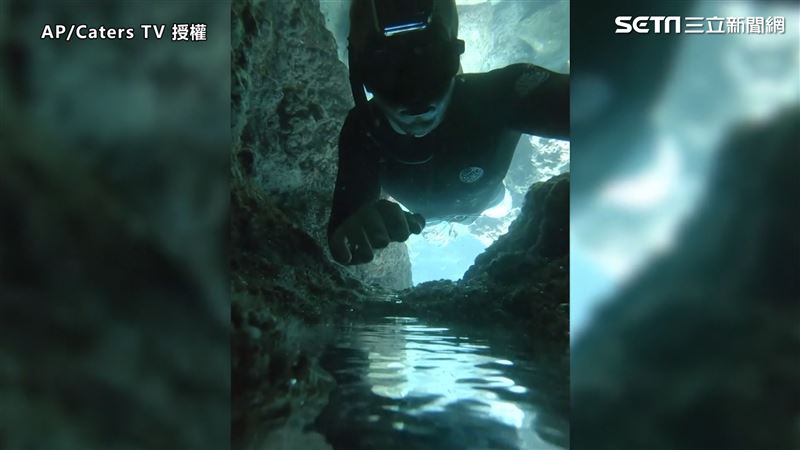 發現海中海　網:小美人魚的私人泳池