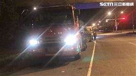 板車,爆胎,波及,彰化,翻攝畫面