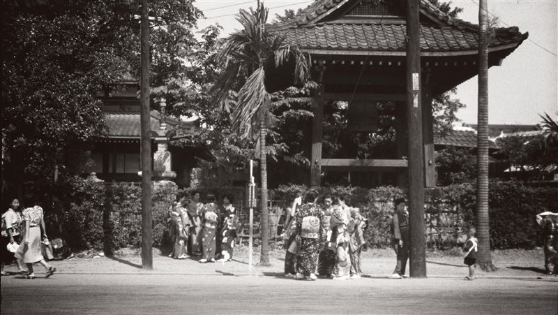 老照片故事／80年前臺北西門町真美