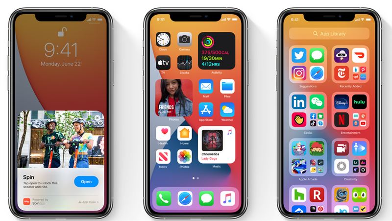 蘋果iOS 14 登場　新增8功能