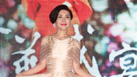 張清芳度過50歲生日，特別選在這天發行她30週年演唱會「芳華盛宴」BD、DVD，這也是老公宋學仁送她的生日禮物 。（記者邱榮吉/攝影）