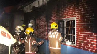 台南大火祖孫4死　縱火犯疑畏罪身亡