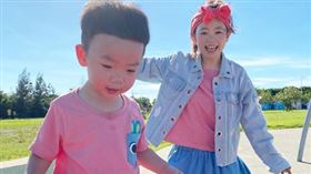 二伯生完蔡波能便積極減重。（圖／翻攝自二伯IG）