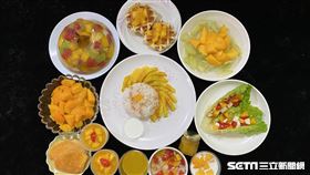芒果料理（行政院農業委員會臺南區農業改良場提供）