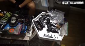 新北,掃槍,槍砲彈藥,修法,黑槍　翻攝畫面