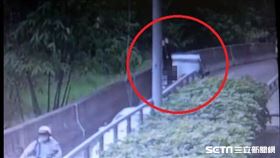 台中7旬爺遭撞飛／翻攝畫面