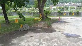 高雄，愛河，屍袋，骨頭，屍塊，旅行袋（圖／翻攝畫面）