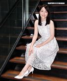 美女主廚Joanna劉韋彤開餐廳壓力大臉爛！美女主廚Joanna血尿顏面神經失調。（記者邱榮吉/攝影）