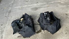 高雄，愛河，屍袋，骨頭，屍塊，旅行袋（圖／翻攝畫面）
