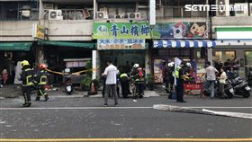 台中小吃店氣爆／翻攝畫面